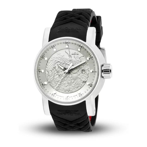 Relógio Masculino Invicta Yakuza Banhado a Prata e Ouro 18K