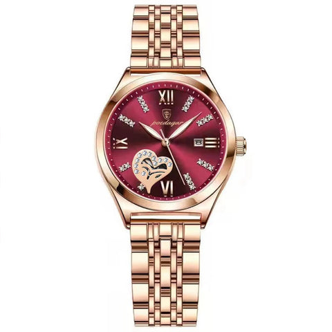 Relogio Feminino POEDAGAR Luxo Original
